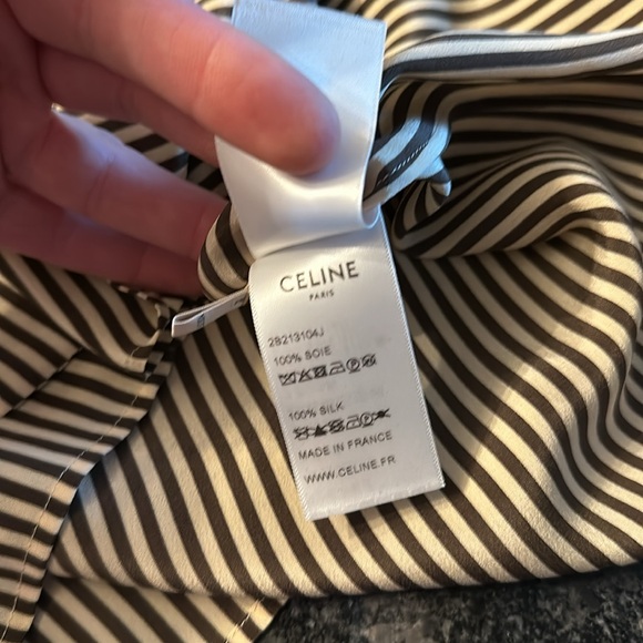 Brand new silk Celine blouse authentic - Picture 5 of 7